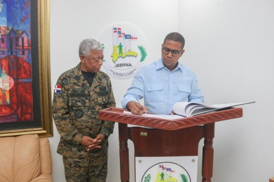 ISSFFAA recibe visita de Encargado de la Secretaría General del Gabinete del Presidente de la República Dominicana